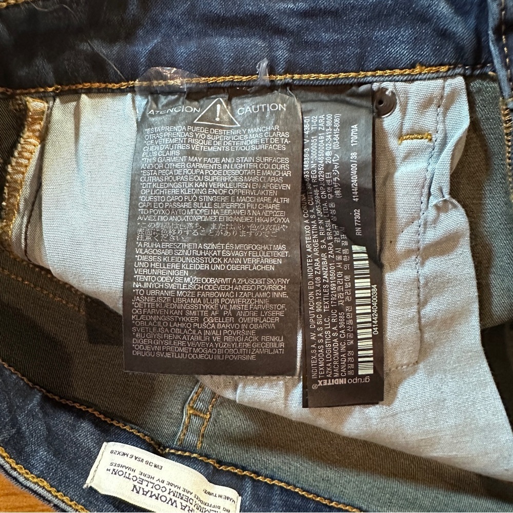 Zara Woman Skinny Jeans - Size 6 - Picture 8 of 10